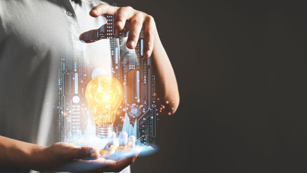 Profissionais analisam gráficos em tela digital — São Paulo receberá aporte de R$ 25 milhões para fomentar a inovação e investimentos em tecnologia