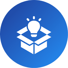 Ícone de serviços de apoio à pesquisa, desenvolvimento e inovação (P,D&I)