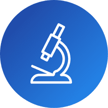 Ícone de microscópio – Pesquisa e Desenvolvimento (P&D)