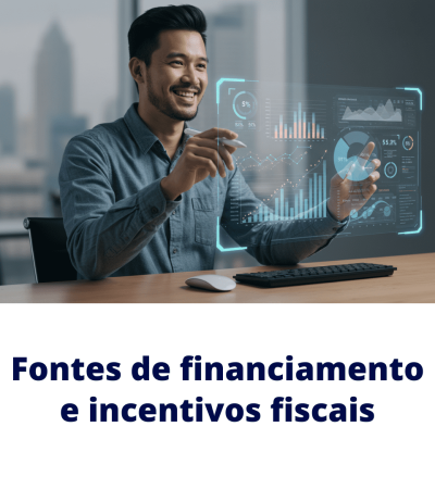 Analista avalia painéis de dados para mapear fontes de financiamento e incentivos fiscais